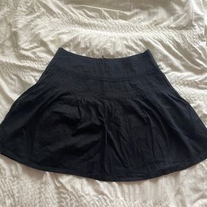 Vintage Feel Black Skirt